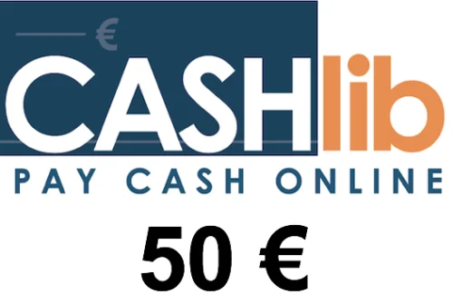 Recharge Cashlib 50€