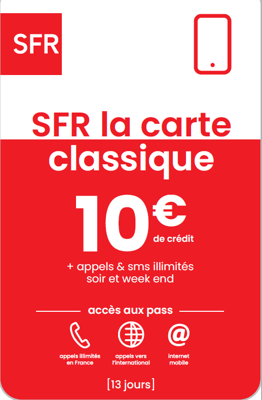 Recharge La Poste Mobile France en ligne: crédit, internet et forfait