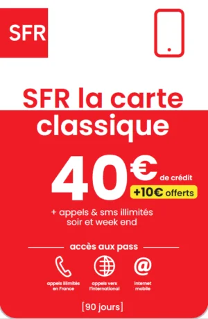 Recharge SFR 40€